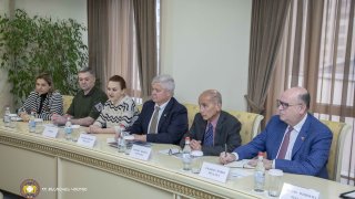 Representatives of Management and Teaching staff of Near East South Asia Center for Strategic Studies (NESA) at the RA Investigative Committee; Cooperation Arrangements in Training Field Achieved (photos)